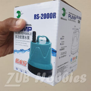 ZUB Hobbies, Aquarium Water pump, RS Electrical aquarium water pump, RS Electrical, Aquarium Pump, Fish Tank Pump, Submersible Pump, RS 2000R, Water Pump, Aquarium Accessories, Aquarium Filter Pump, Low Noise Pump, Adjustable Flow Pump, Freshwater Pump, Saltwater Pump, Energy Efficient Pump, Multifunctional submersible pump,