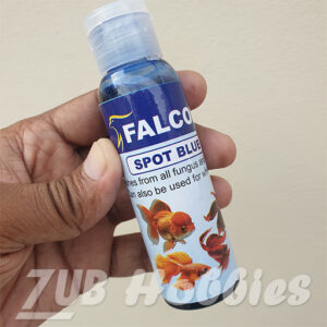 ZUB Hobbies, FALCON Spot Blue, Aquarium Medicine, Fish Fungus Treatment, Fish Bacterial Infection, Methylene Blue, Fish Care, Aquarium Fish Medicine, Cotton Wool Disease, Fin Rot Treatment, Mouth Fungus, Fish Ulcer, Columnaris, Saprolegnia, Fish Antibacterial, Fish Medication, Aquarium Treatment, Tropical Fish Care, Fish Health, Invertebrate Warning, Scaleless Fish, Aquarium Safety, FALCON Aqua Care, Fish Medicine 50ml, Blue Liquid Treatment, Aquarium First Aid, Fish Pharmacy,